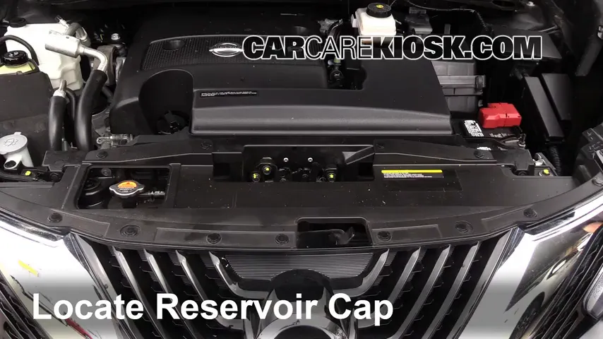 2015 Nissan Murano Platinum 3.5L V6 Transmission Fluid Add Fluid